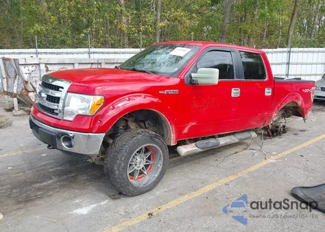 2014 Ford F-150 Xlt из США, поврежденный, VIN 1FTFW1EFXEKD07389